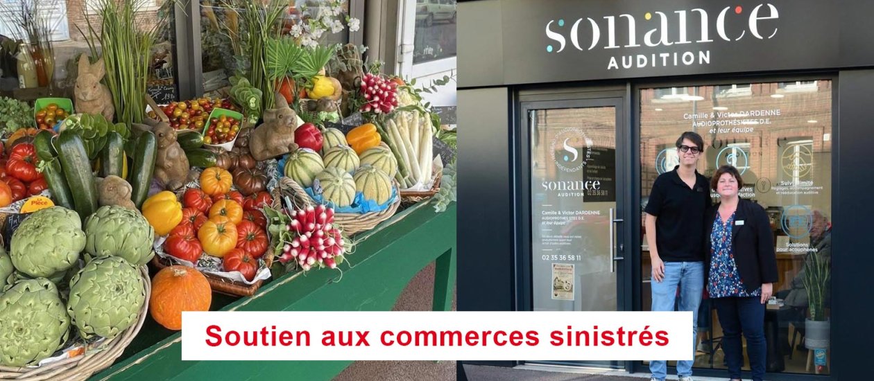 Soutenons nos commerces sinistrés - Sonance Audition