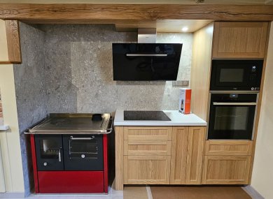 Cuisinière à bois bûches De Manincor E90