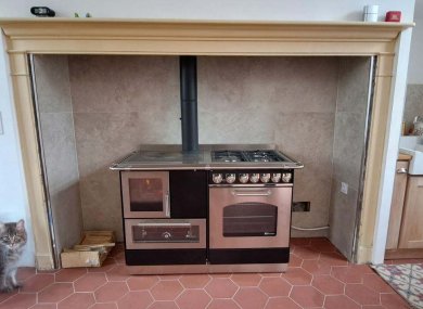 De Manincor MB120 avec cuisinière bois