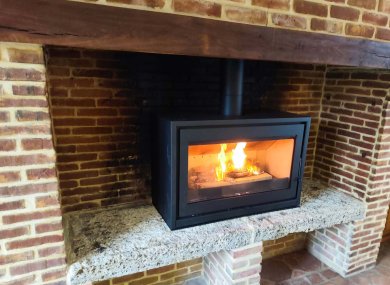 Poêle à bois Turbofonte Karl 96 - BCV Thermique