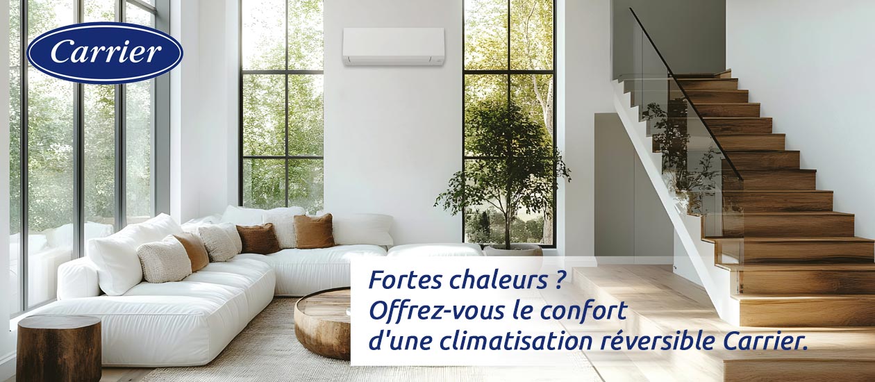 Climatisation réversible Carrier